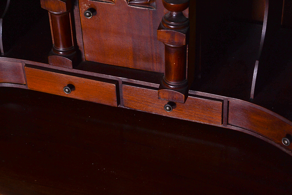 Newport Chippendale Style Secretary Desk