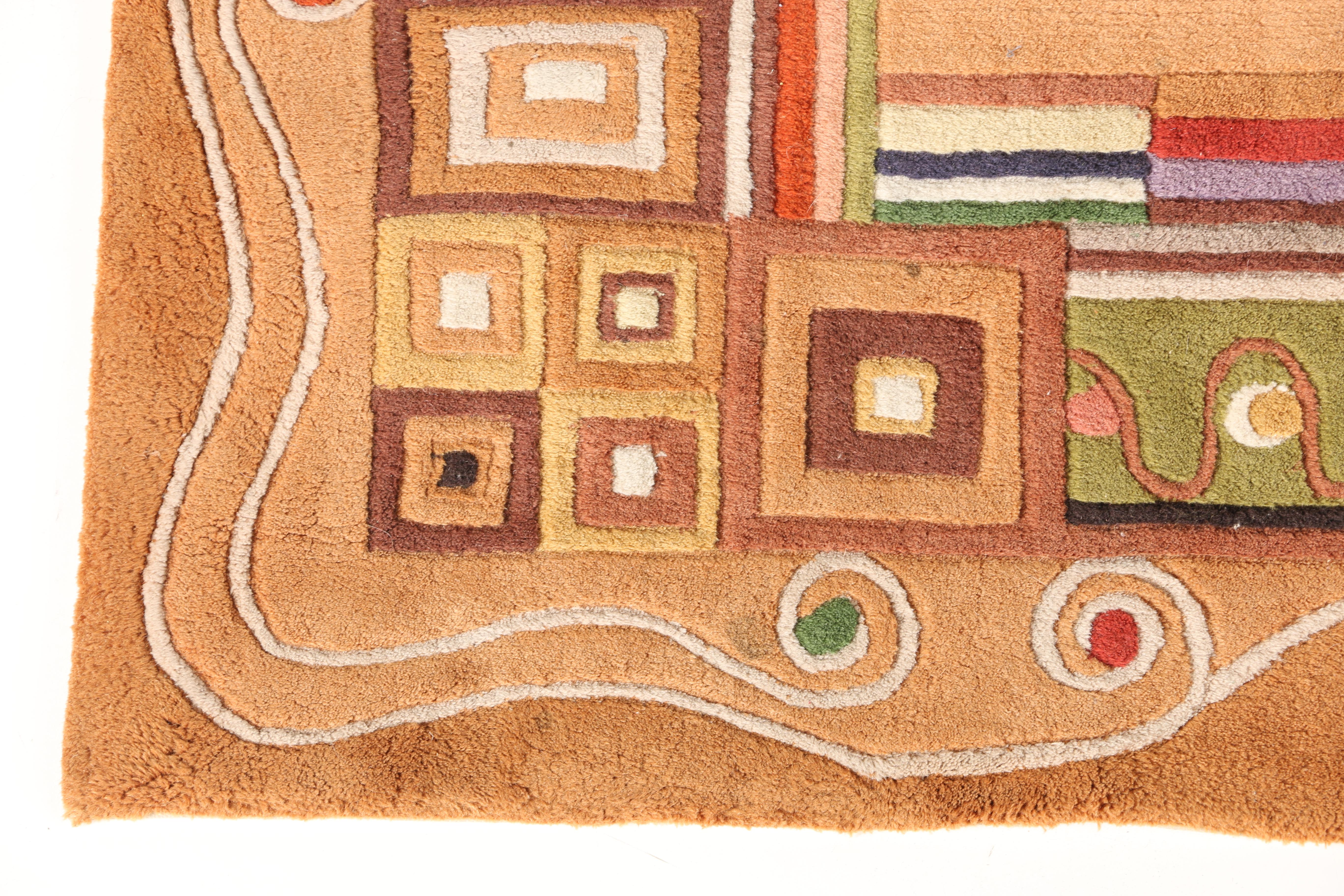 Hand-Tufted Momeni "New Wave" Area Rug