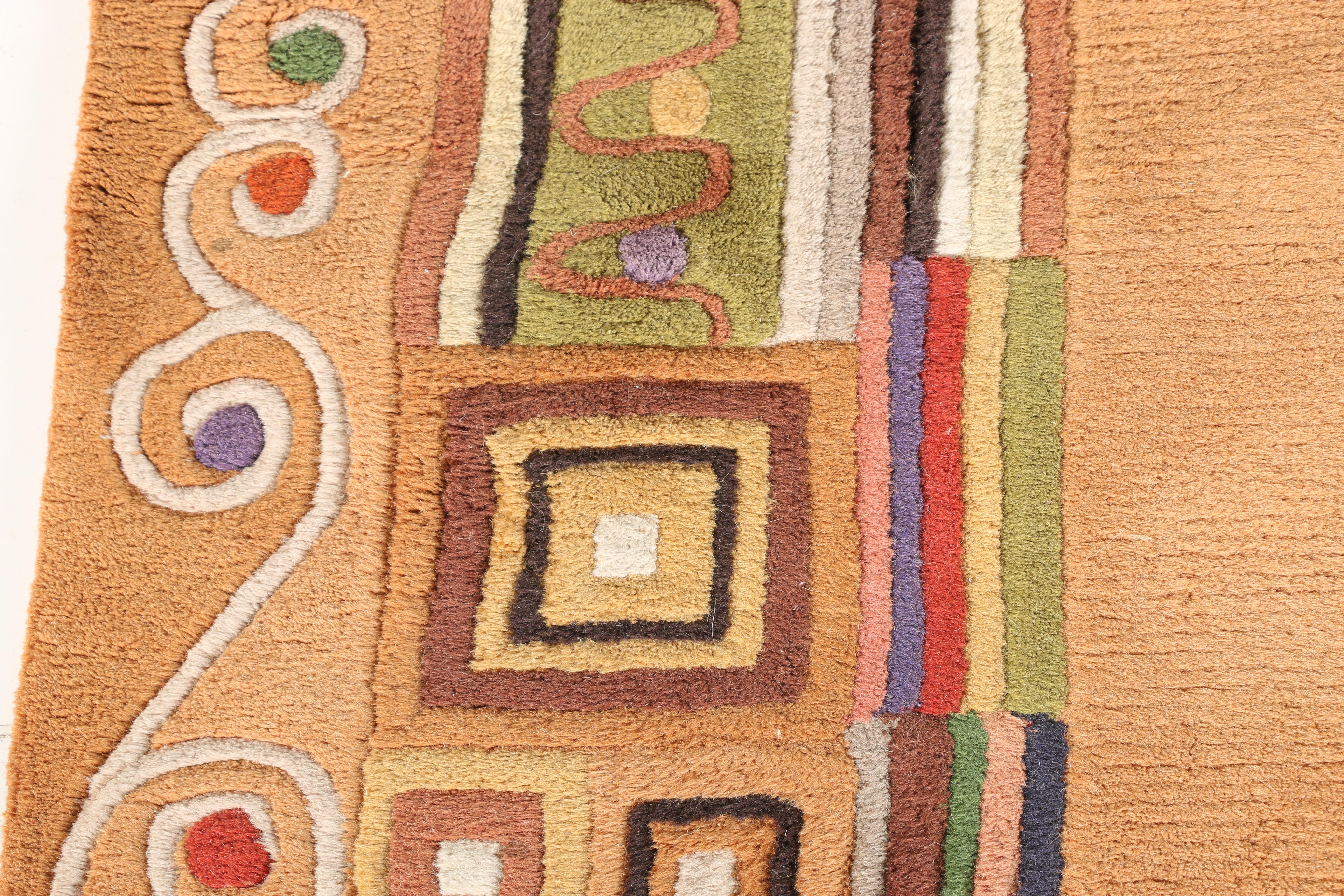 Hand-Tufted Momeni "New Wave" Area Rug