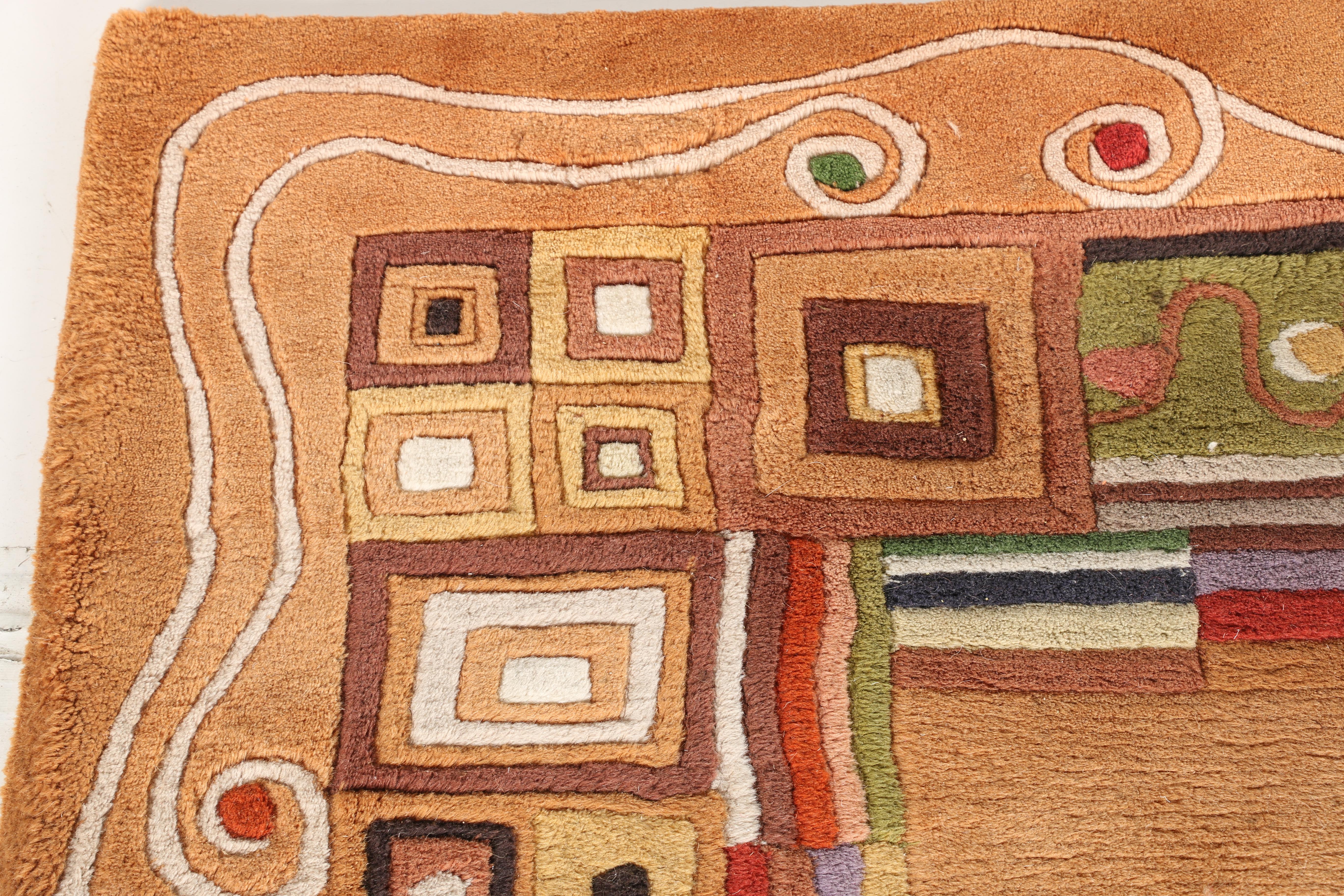 Hand-Tufted Momeni "New Wave" Area Rug