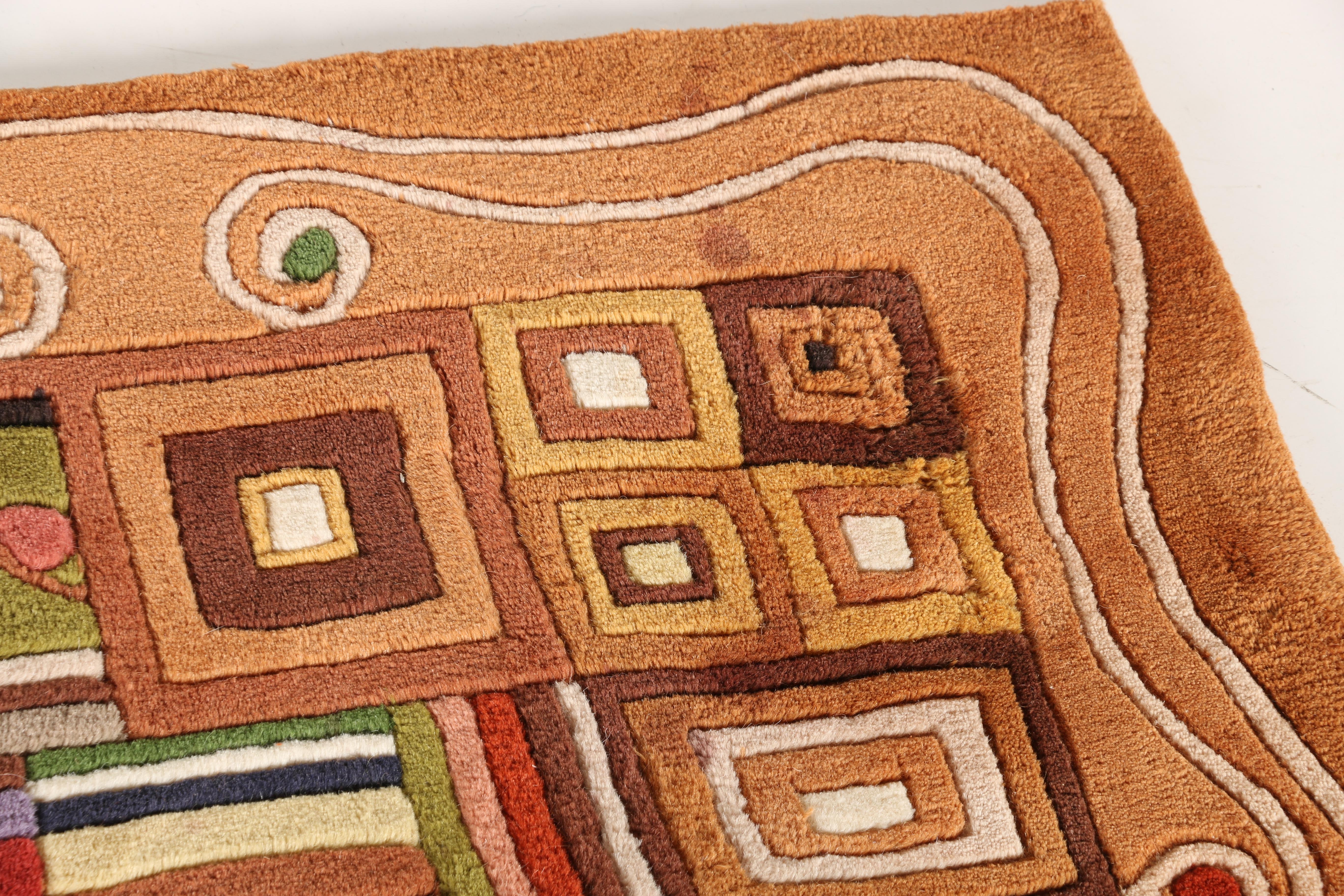 Hand-Tufted Momeni "New Wave" Area Rug