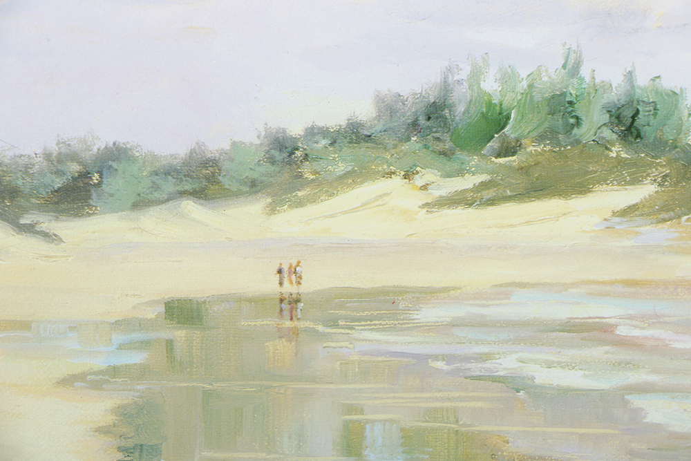 Maria Evers Smith Offset Lithograph on Paper "Horseshoe Bay, Bermuda"