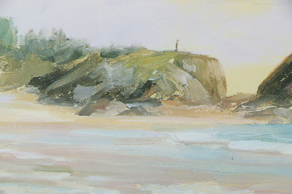 Maria Evers Smith Offset Lithograph on Paper "Horseshoe Bay, Bermuda"