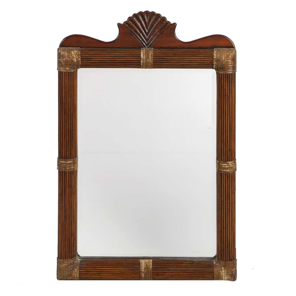 Wood Framed Wall Mirror