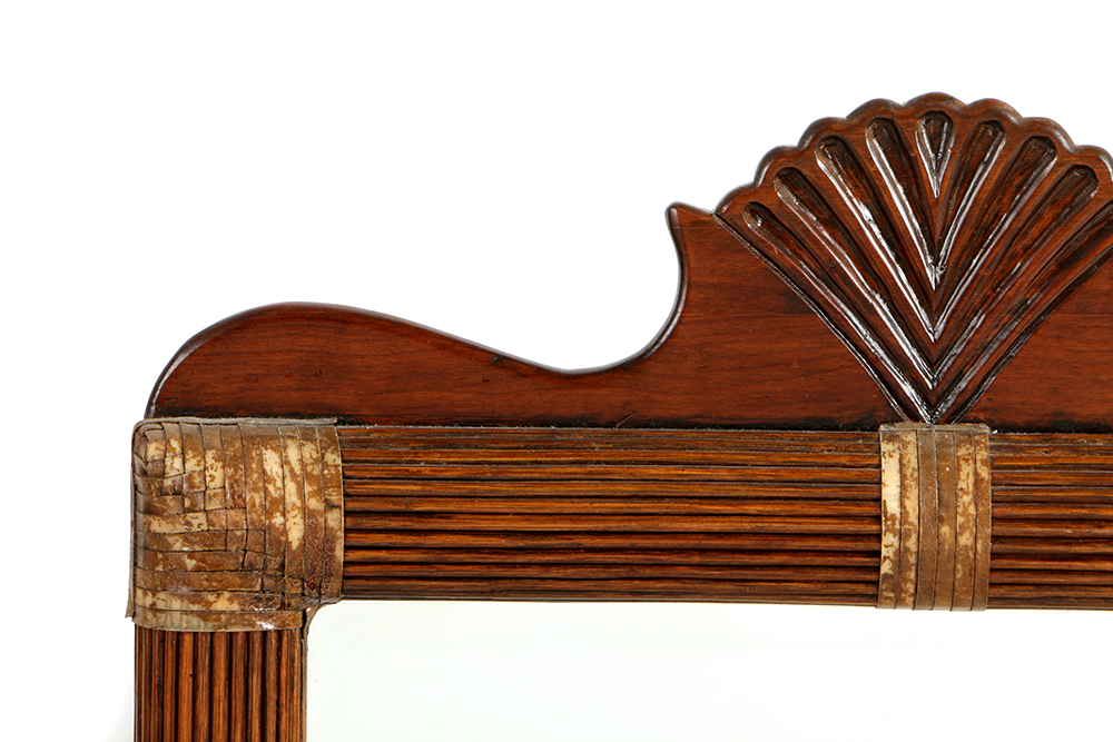 Wood Framed Wall Mirror