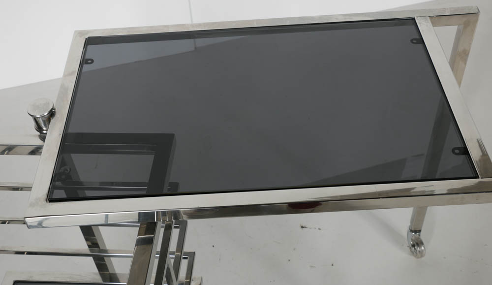 Designer "Trolley Collins" Beverage Serving Cart