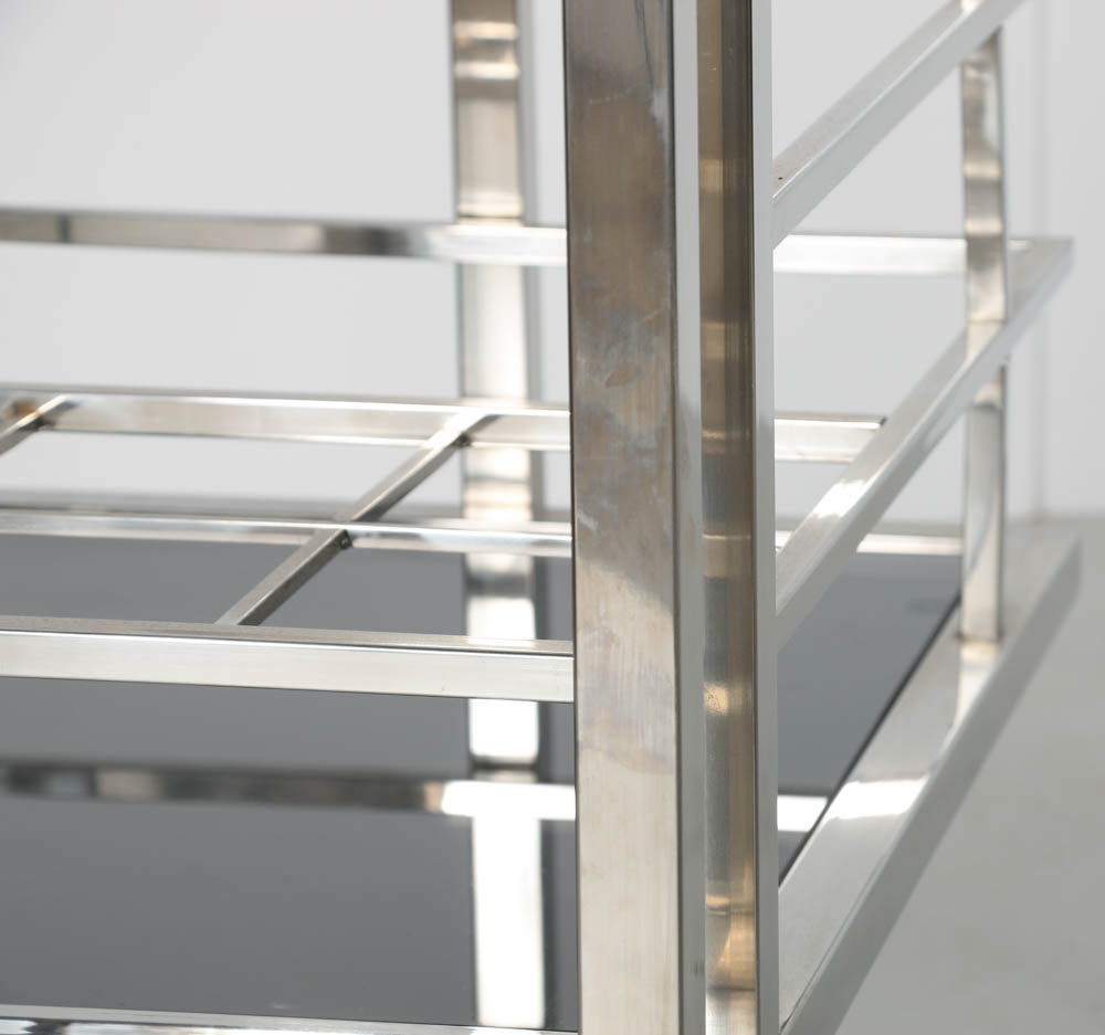 Designer "Trolley Collins" Beverage Serving Cart