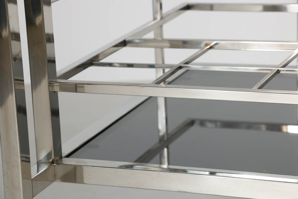 Designer "Trolley Collins" Beverage Serving Cart