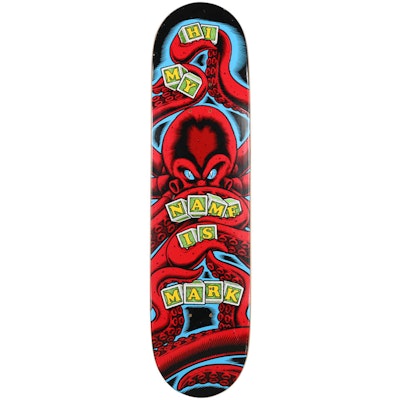 Rare "Hi My Name Is Mark" Skate Deck Signed by Sean Cliver Rare "Hi My Name Is Mark" Skate Deck Signed by Sean Cliver