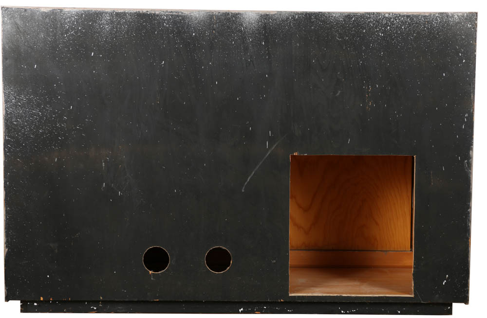 Hollywood Regency Style Smoky Mirrored Credenza