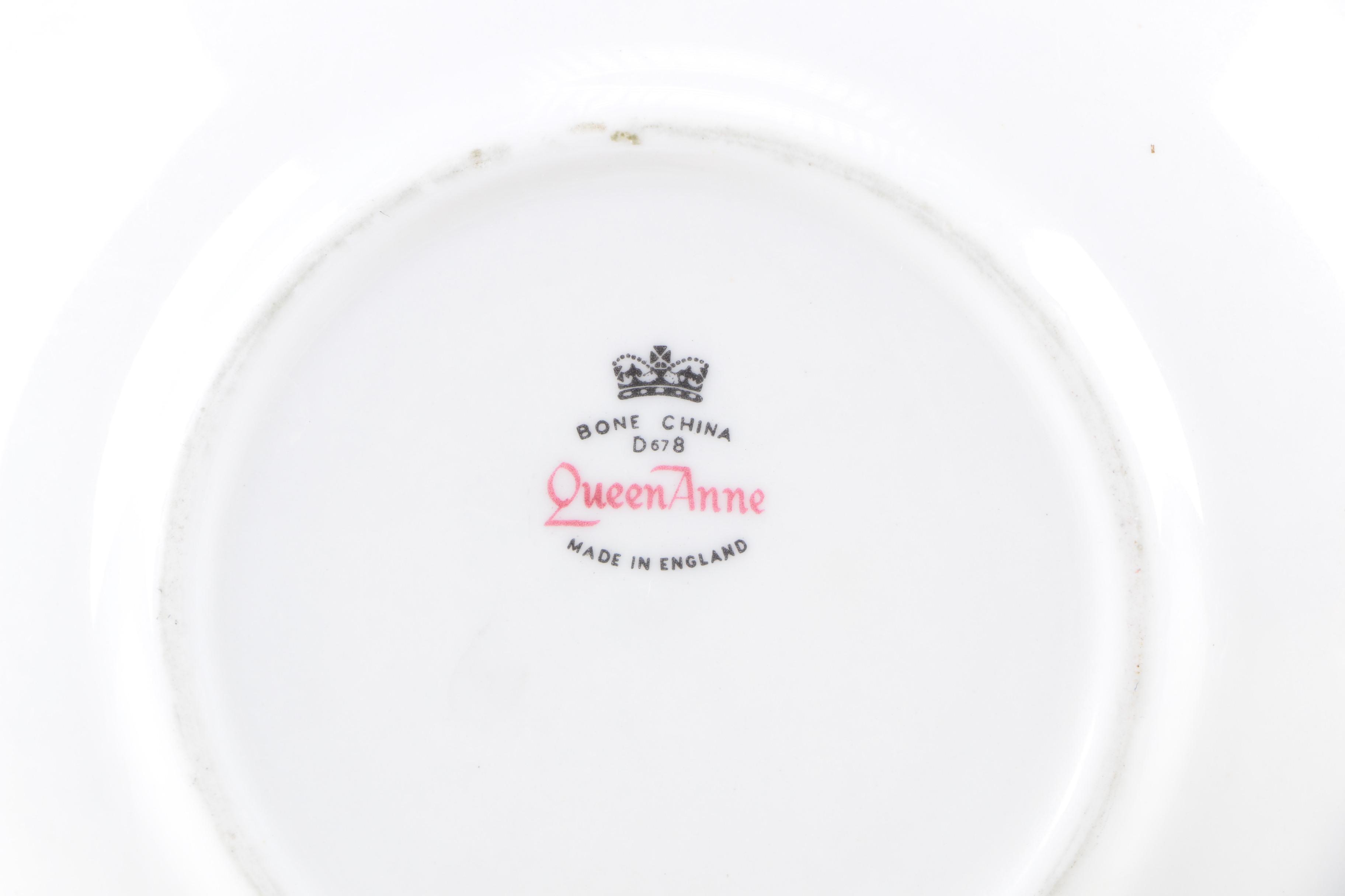 Selection of Vintage English Teaware Featuring Ansyley and Myott