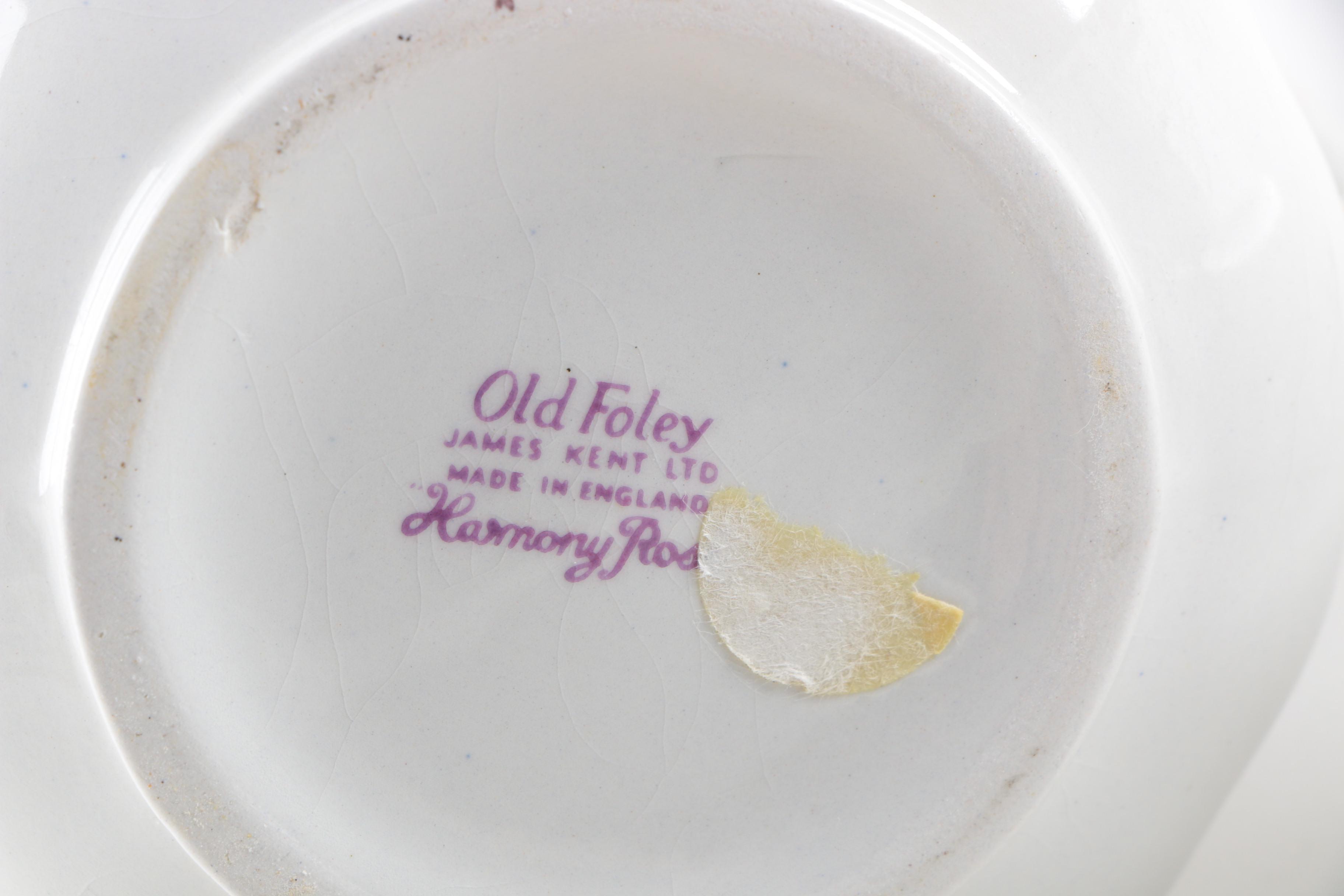 Selection of Vintage English Teaware Featuring Ansyley and Myott