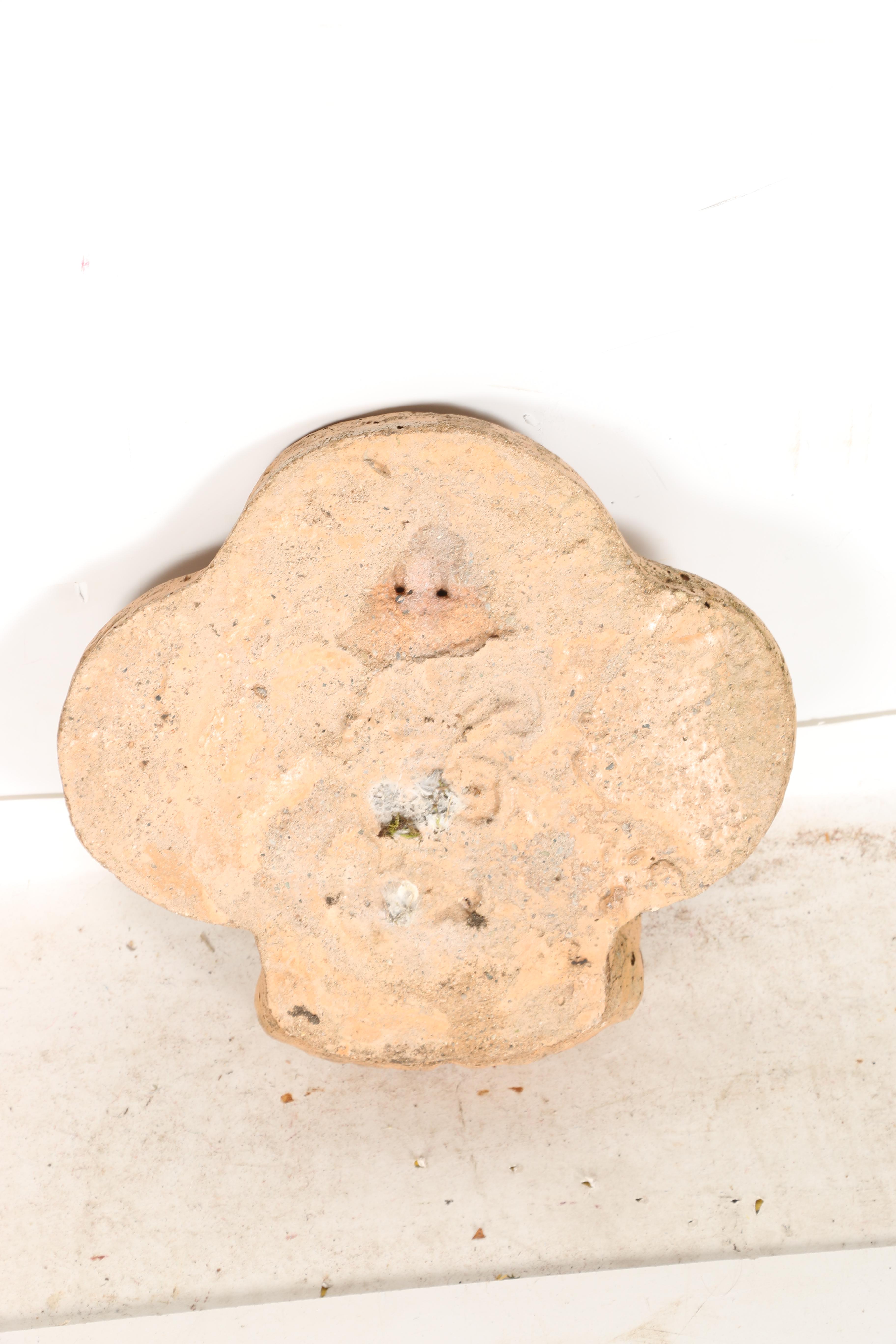 Wood and Ceramic Outdoor Decor