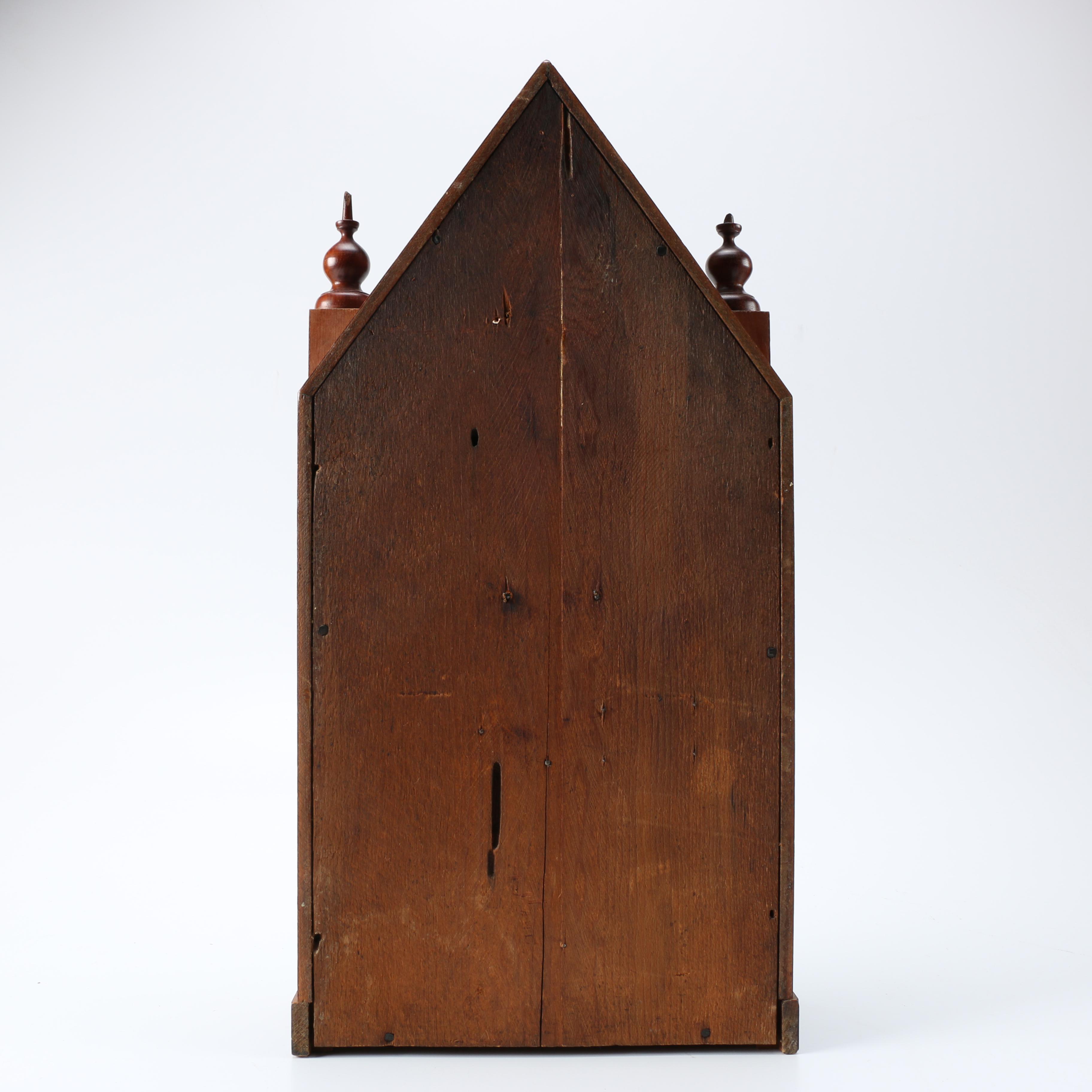 New Haven Eight-Day Goth Steeple Mantel Clock