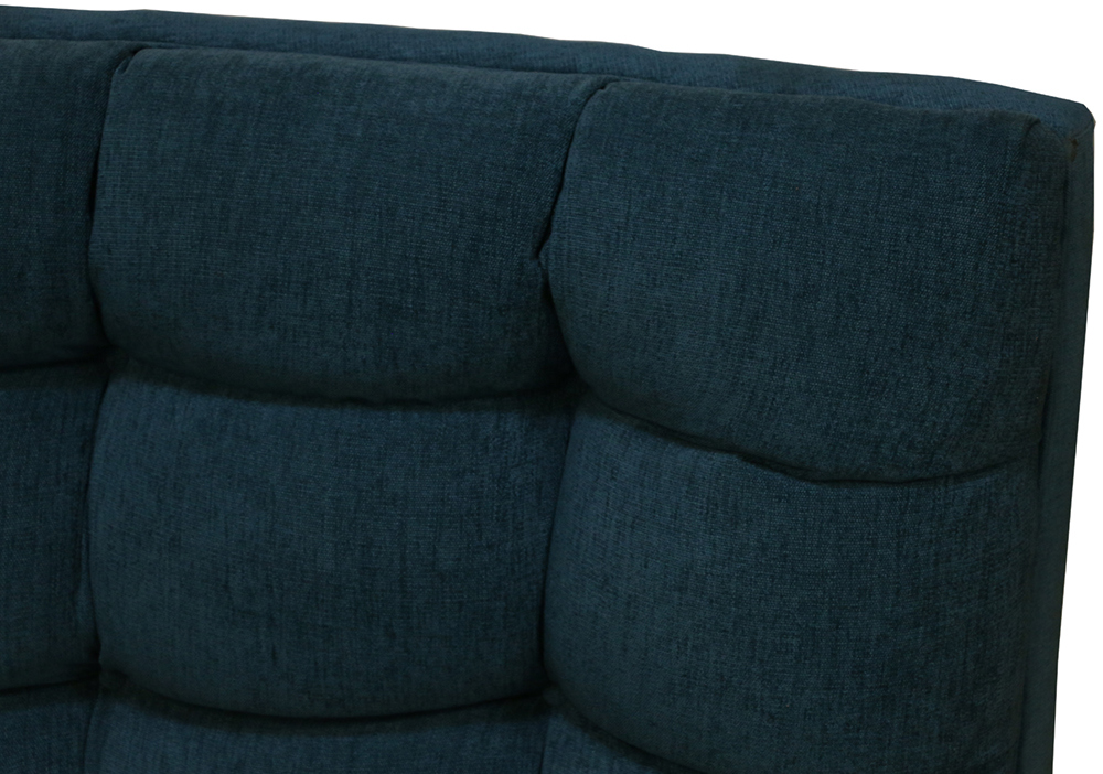 Designer Trip Haenisch Custom Created Semicircular Tufted Sofa