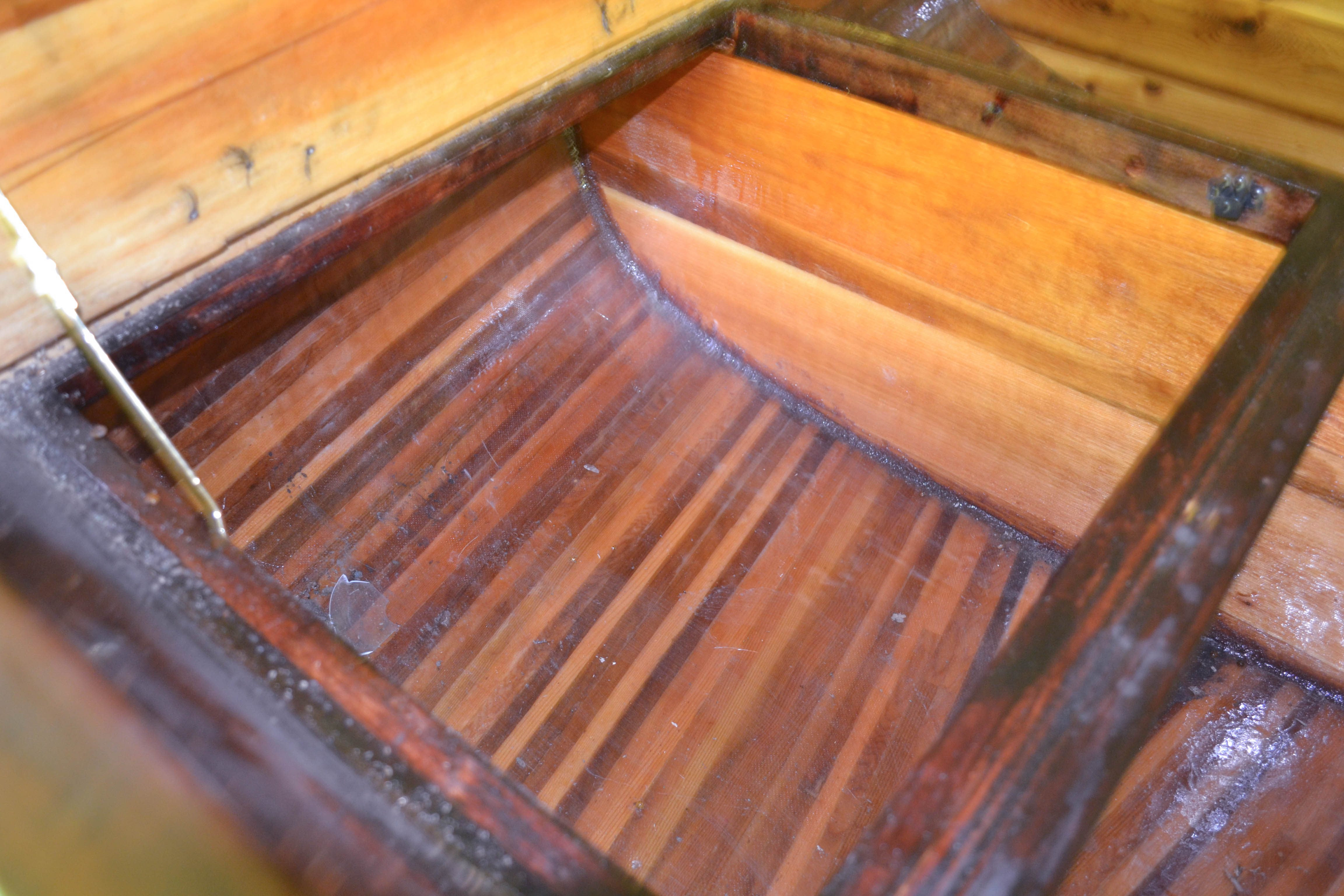 Handmade Mahogany Rowboat
