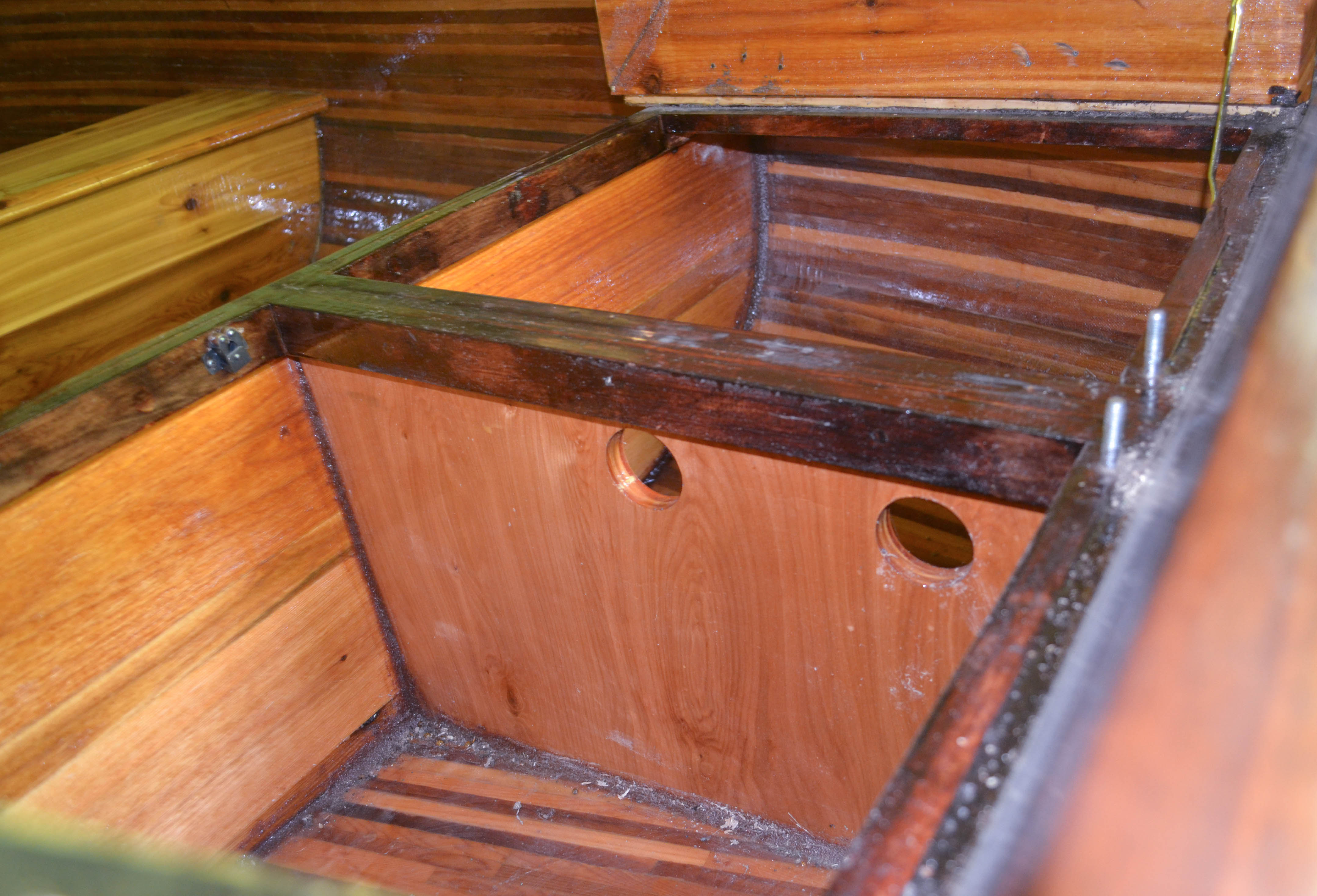 Handmade Mahogany Rowboat