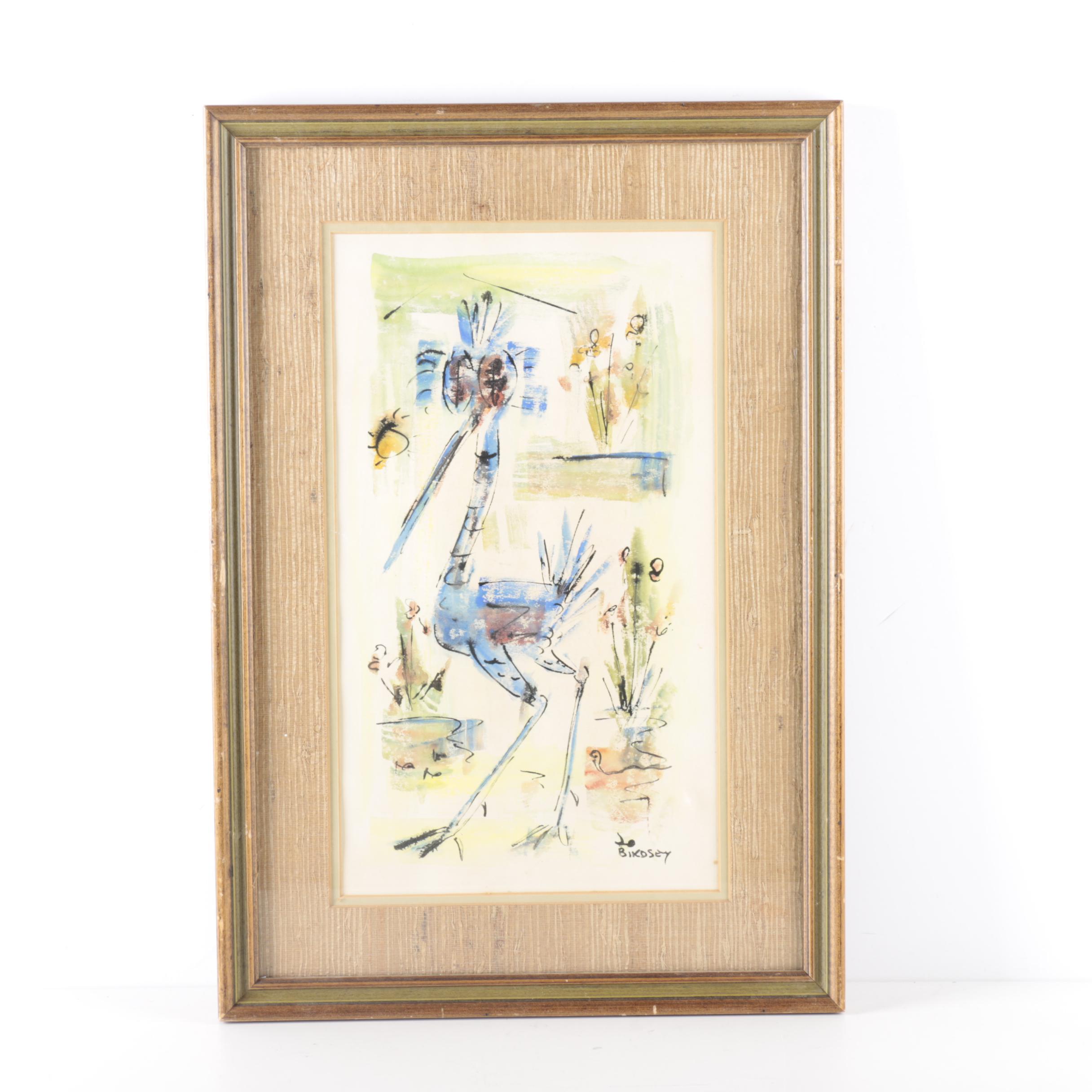 Jo Birdsey Watercolor on Paper