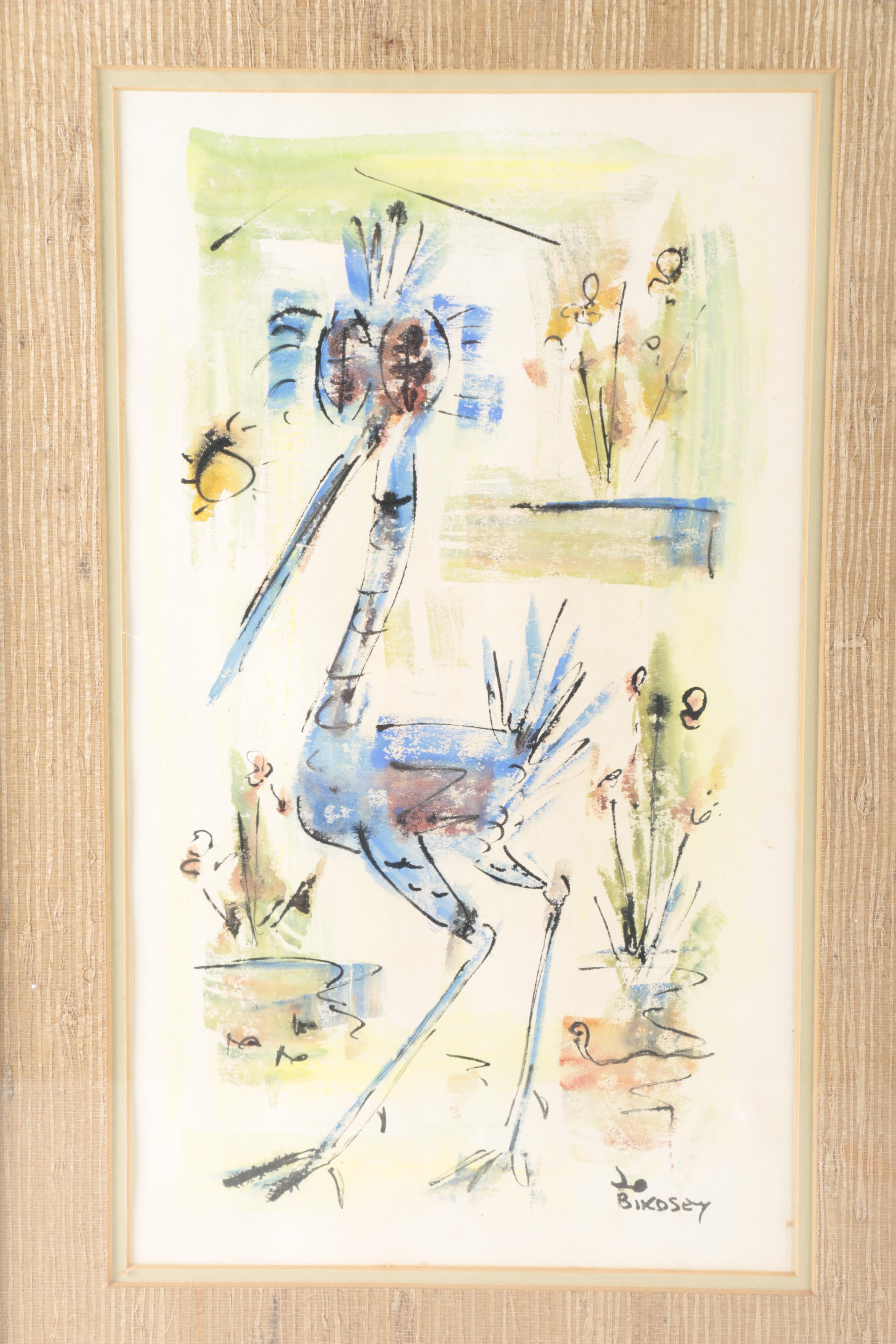 Jo Birdsey Watercolor on Paper