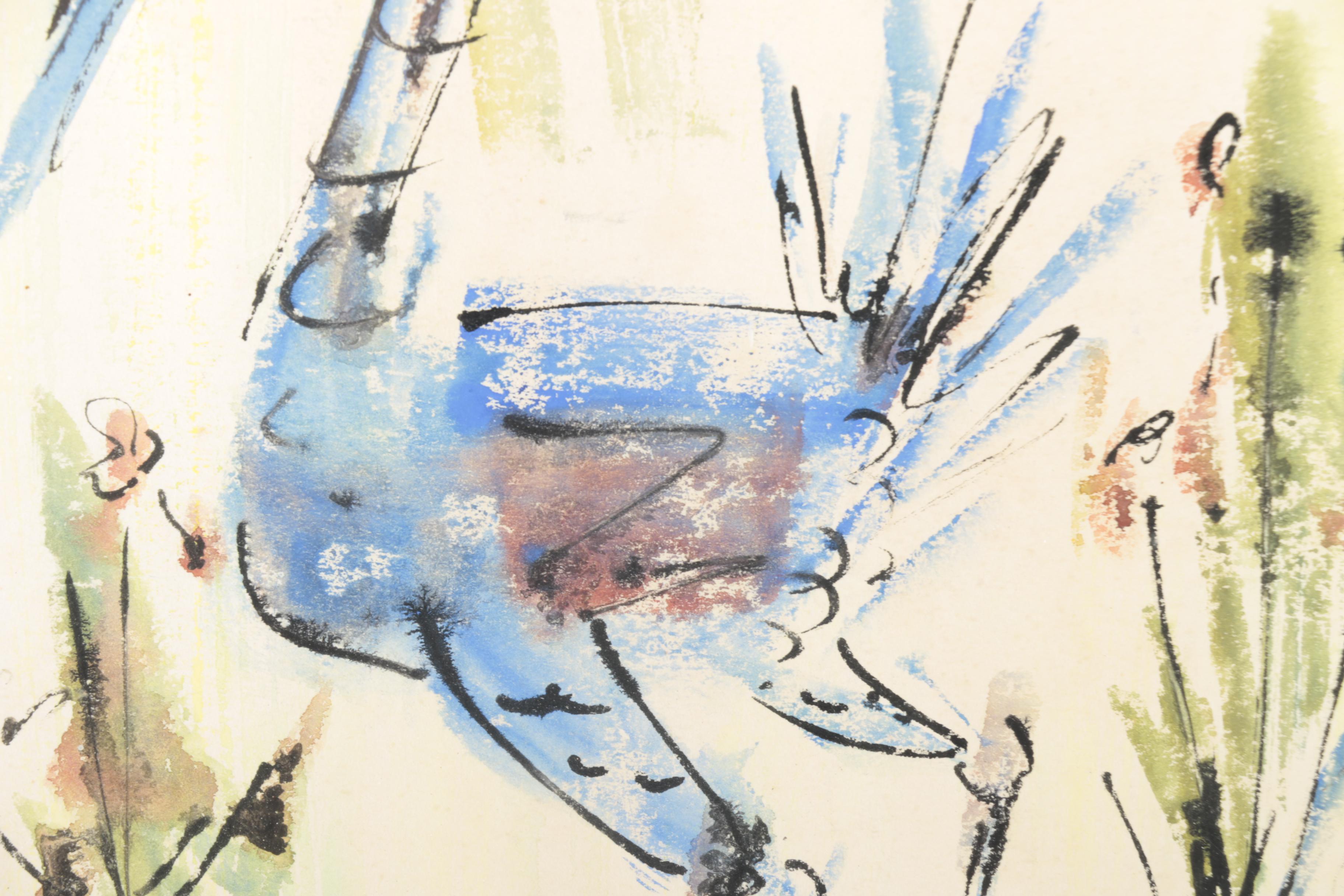 Jo Birdsey Watercolor on Paper