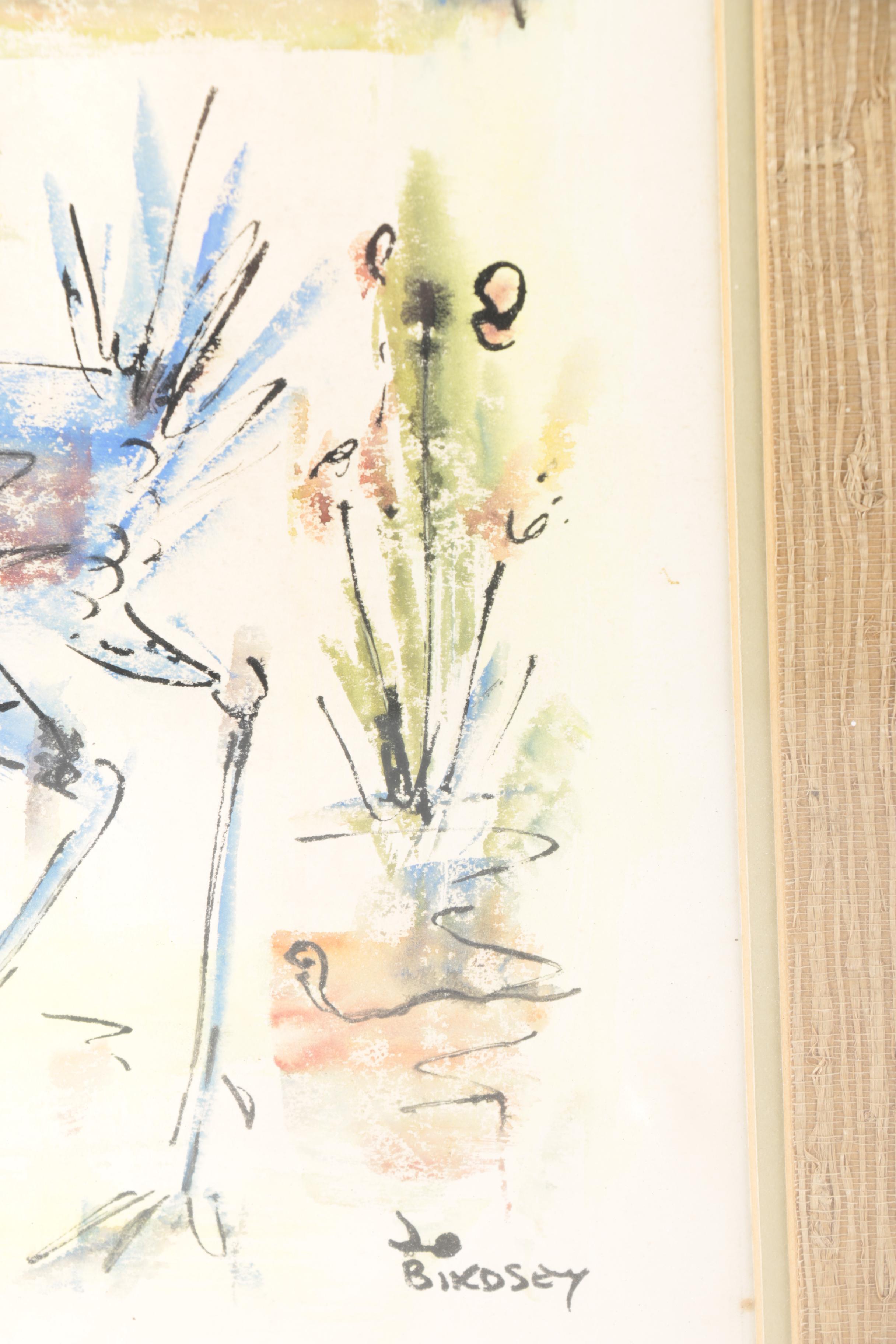 Jo Birdsey Watercolor on Paper