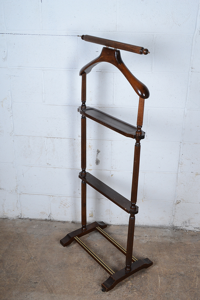Wooden Valet Stand