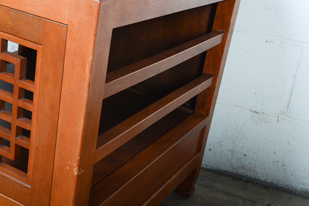 Pair of Asian Inspired End Tables
