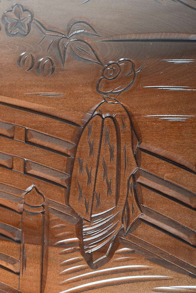 Pair of Asian Inspired End Tables