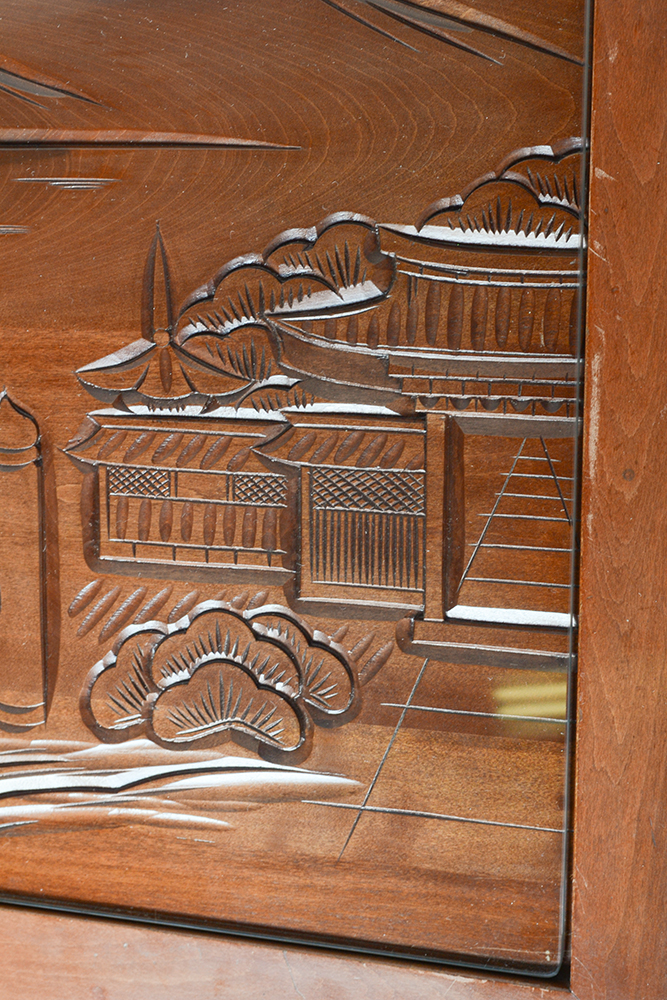 Pair of Asian Inspired End Tables