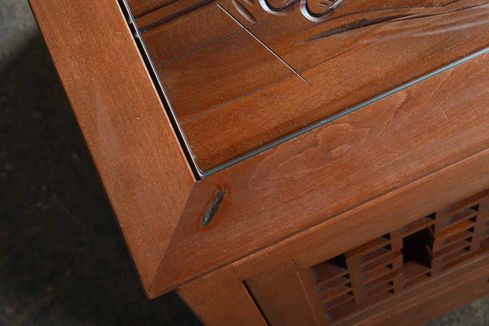 Pair of Asian Inspired End Tables