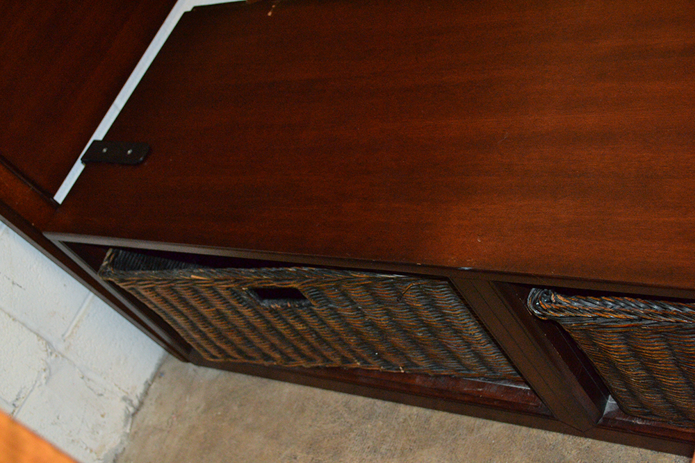 "Stratton" Queen Size Platform Storage Bed by Pottery Barn