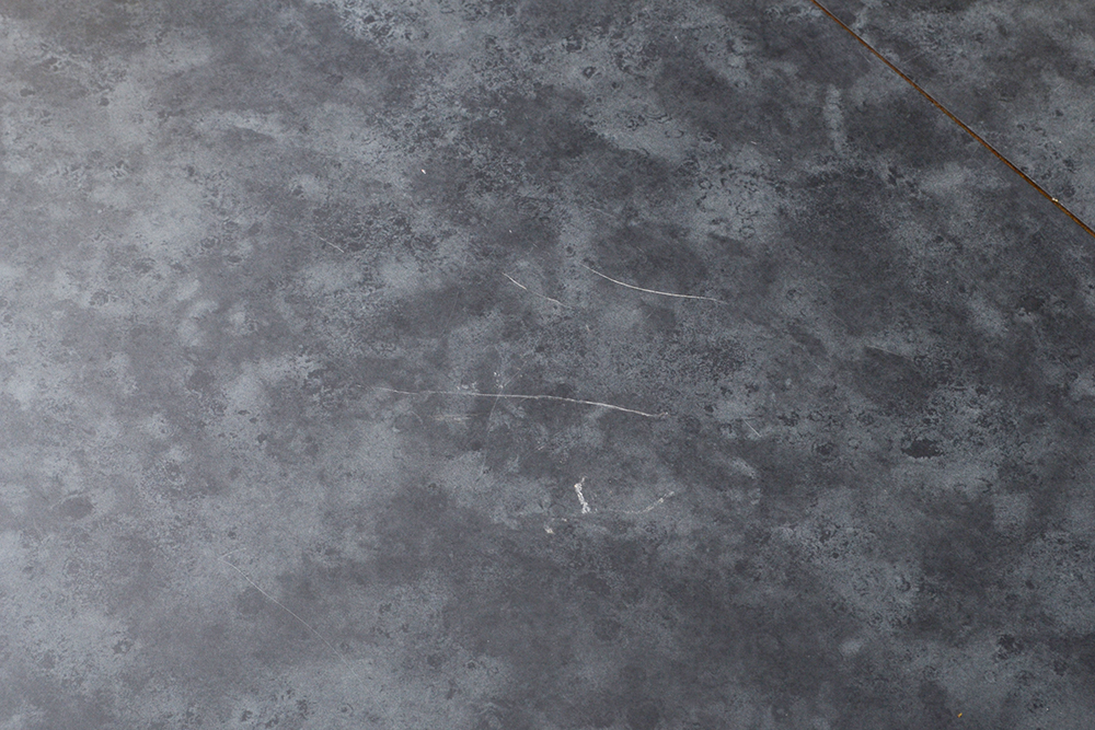 Grey Black Laminate Table
