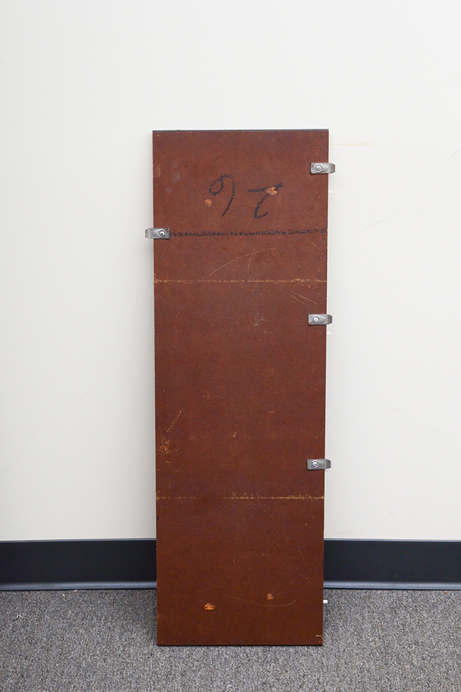 Grey Black Laminate Table