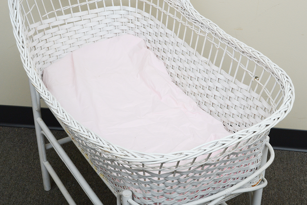 Decorative Vintage Baby Cradle