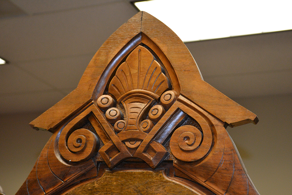 Antique Eastlake Marble Top Vanity with Mirror