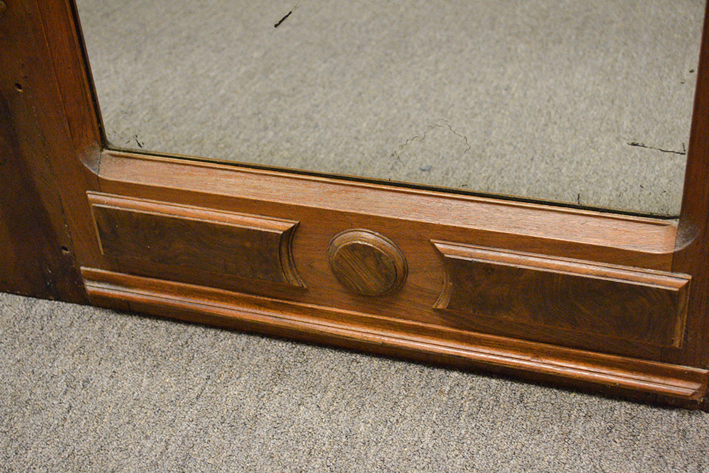 Antique Eastlake Marble Top Vanity with Mirror