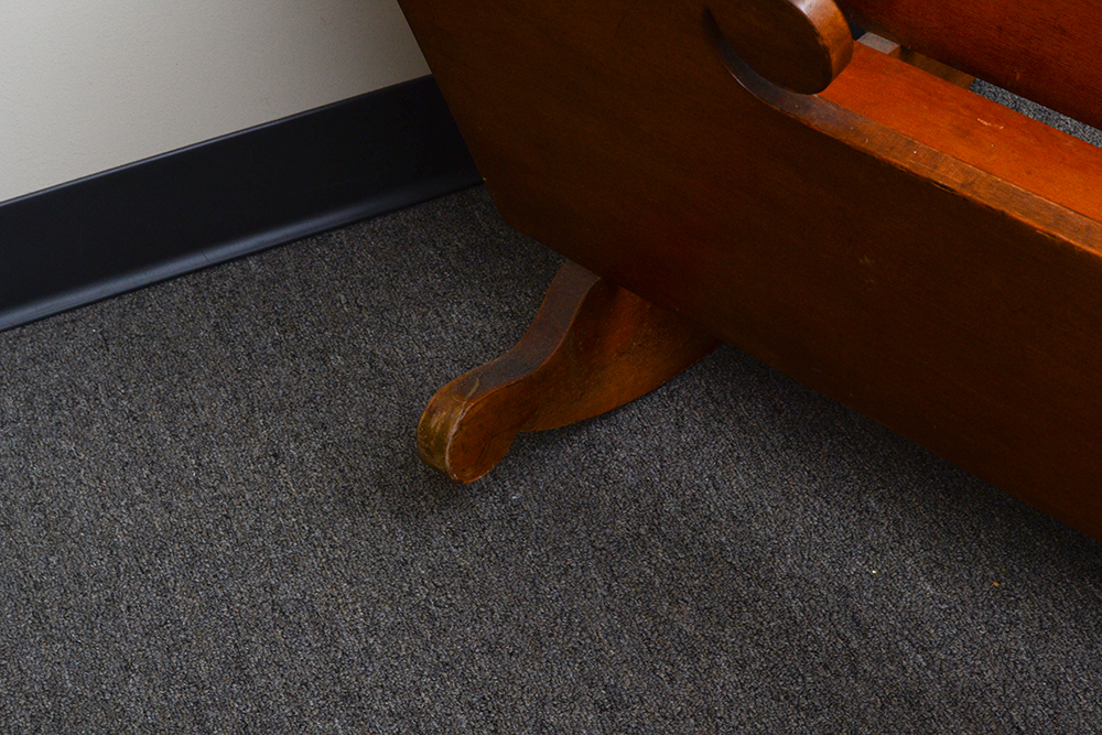 Antique Decorative Wooden Baby Cradle