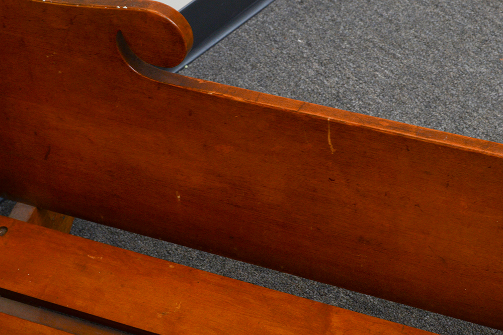 Antique Decorative Wooden Baby Cradle