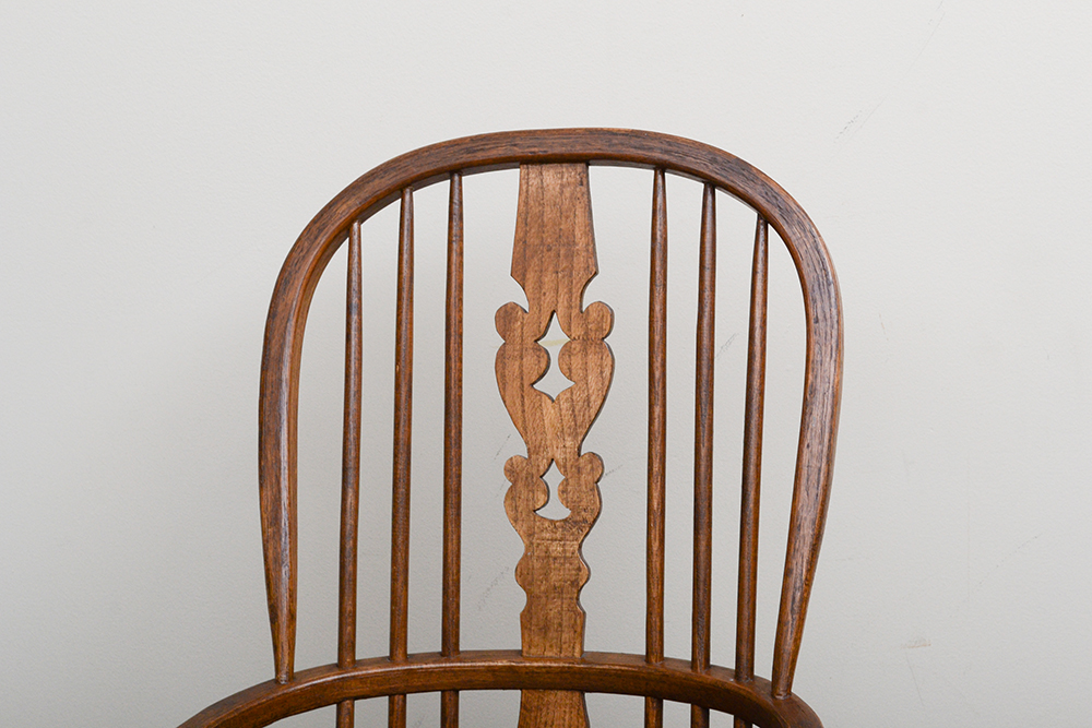 Pair of Sack Back Windsor Style Chairs