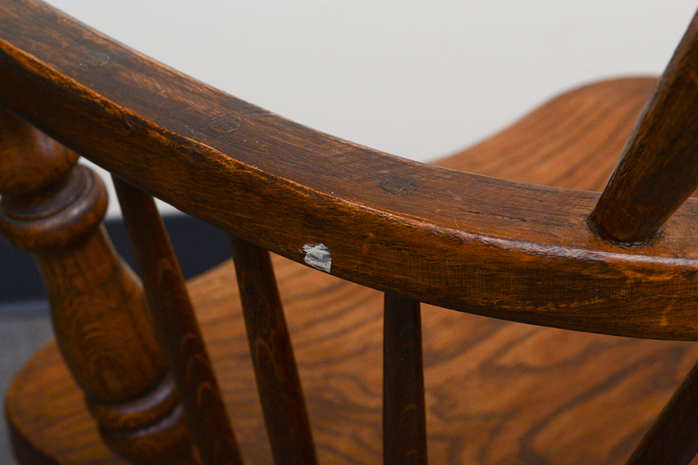 Pair of Sack Back Windsor Style Chairs