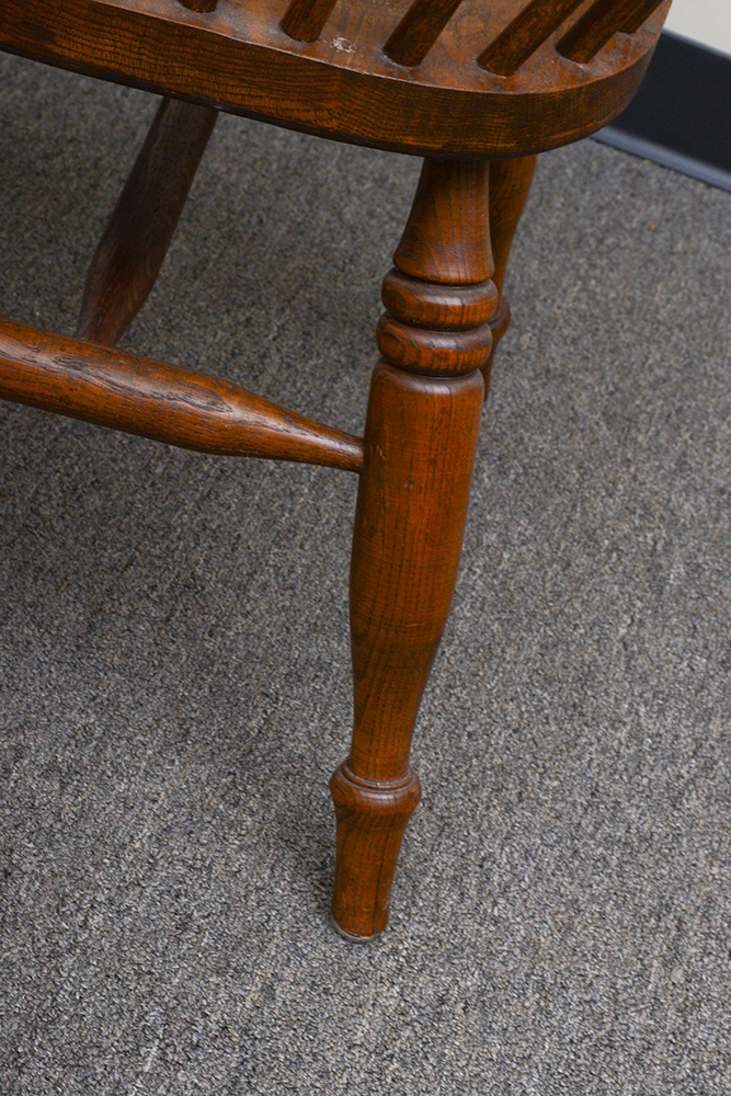 Pair of Sack Back Windsor Style Chairs