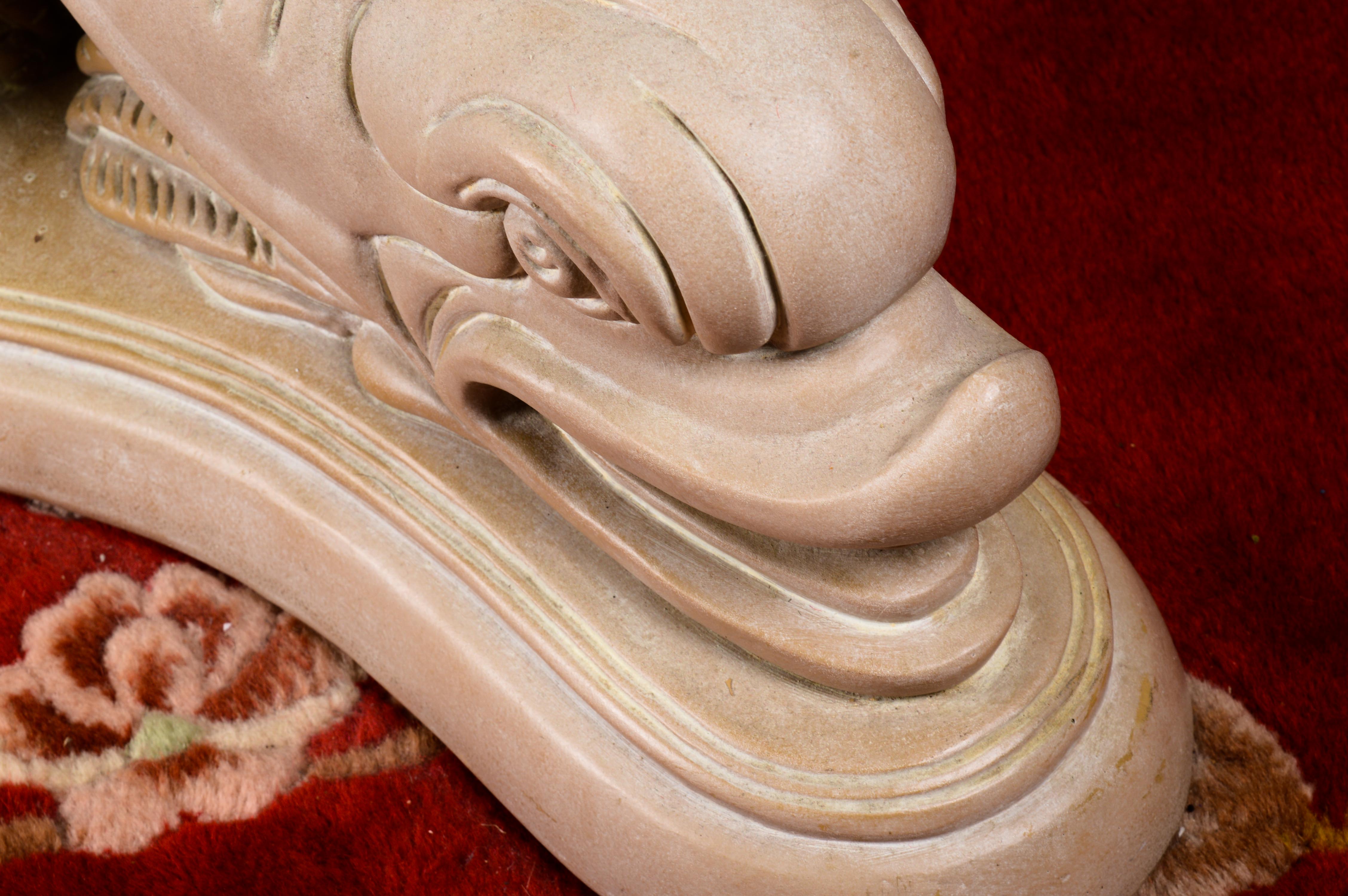 Octagonal Table with Dragon Leg Base