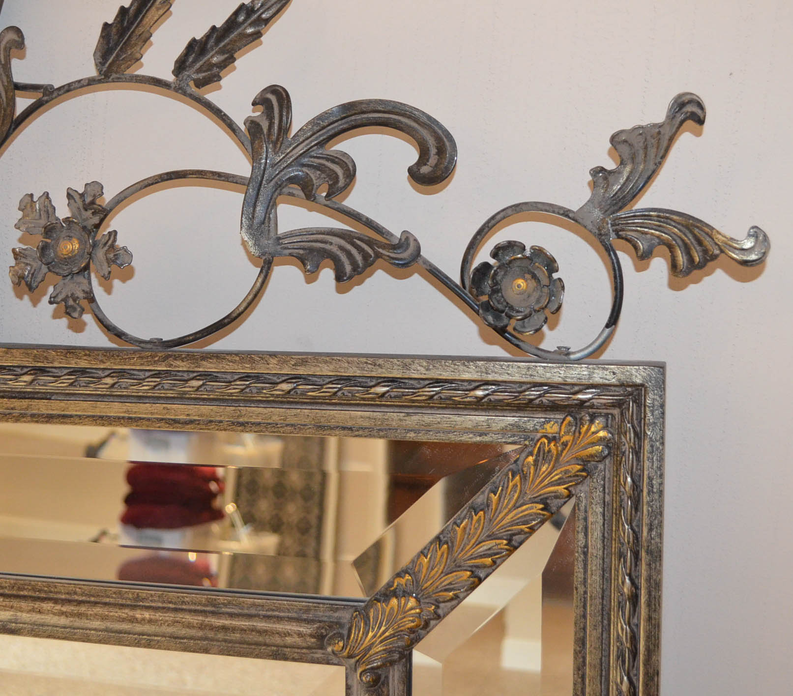 Metal framed Mirror