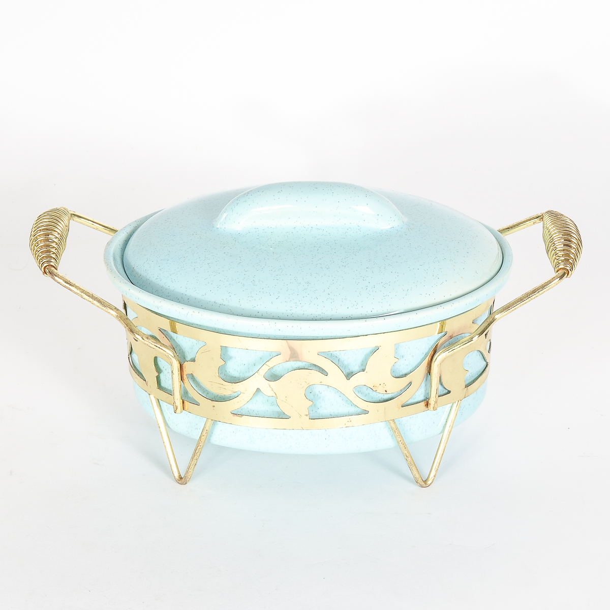 Pair of Bauer Pottery Casserole Serving Dishes