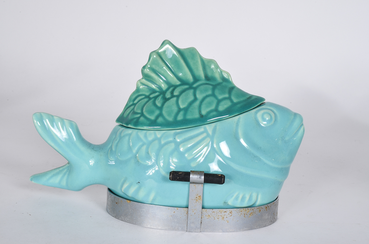 Pair of Bauer Pottery Casserole Serving Dishes