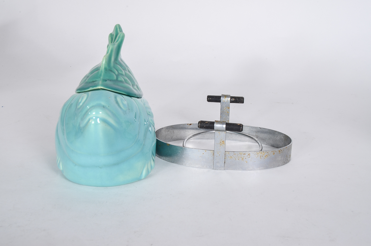 Pair of Bauer Pottery Casserole Serving Dishes