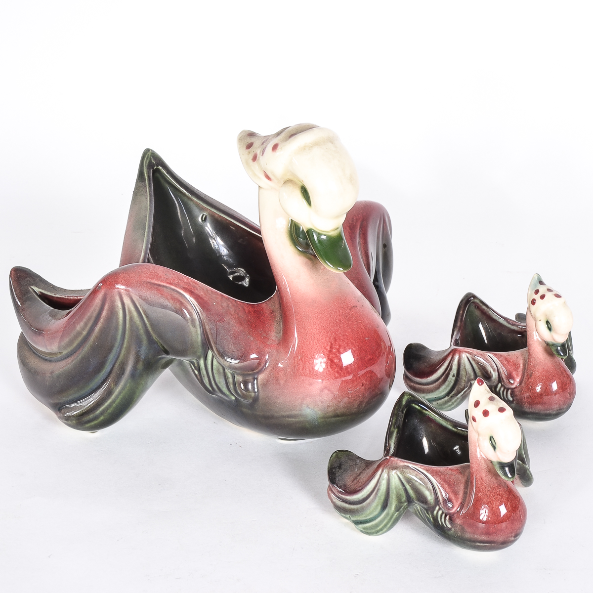 Hull Pottery "Mother Goose" Planters