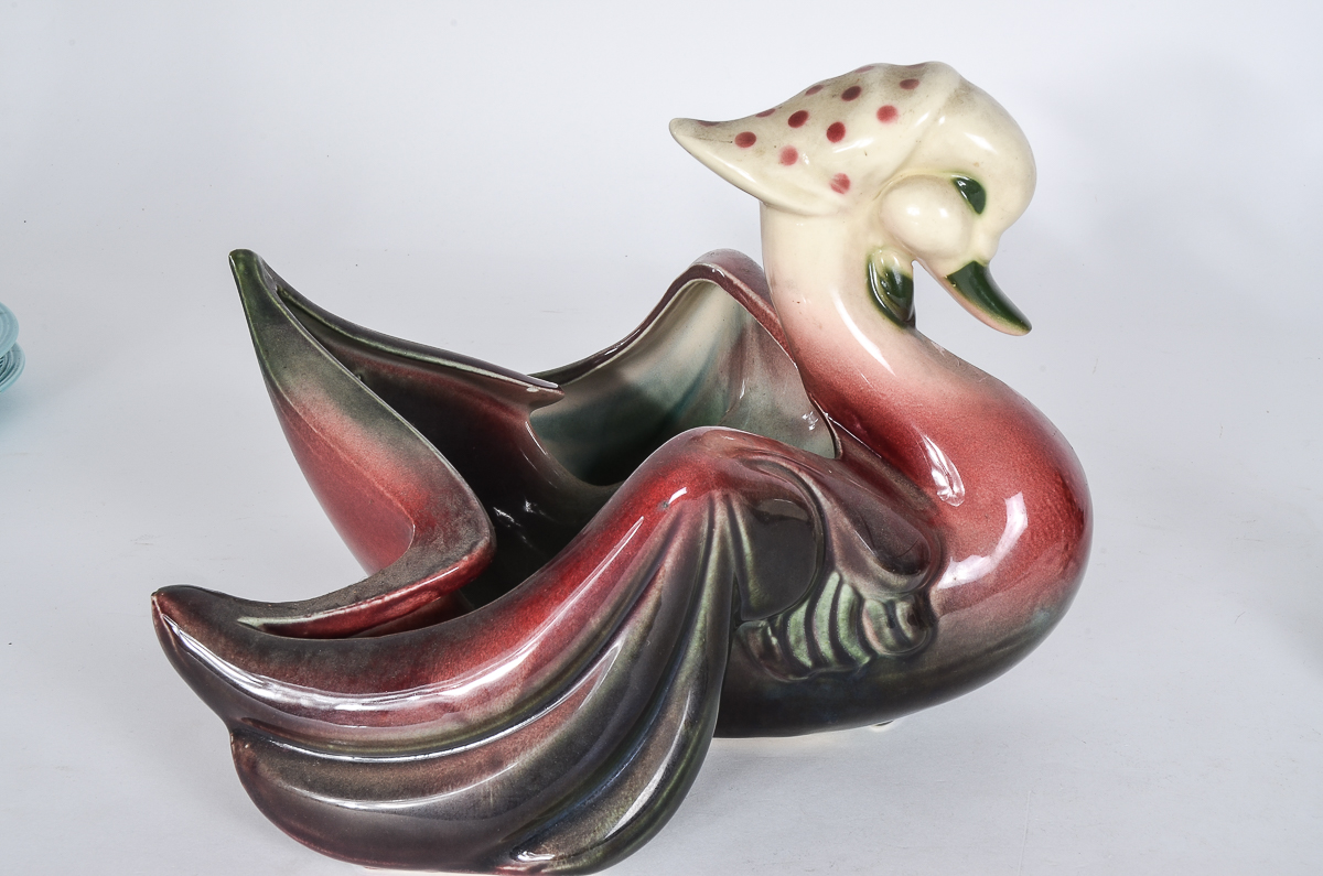 Hull Pottery "Mother Goose" Planters