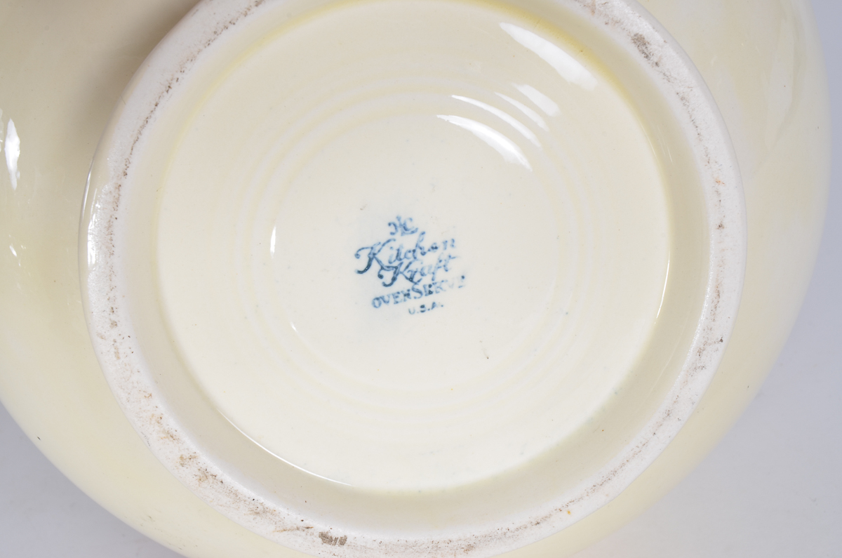 Vintage Homer Laughlin Kitchen Kraft Cookie Jar