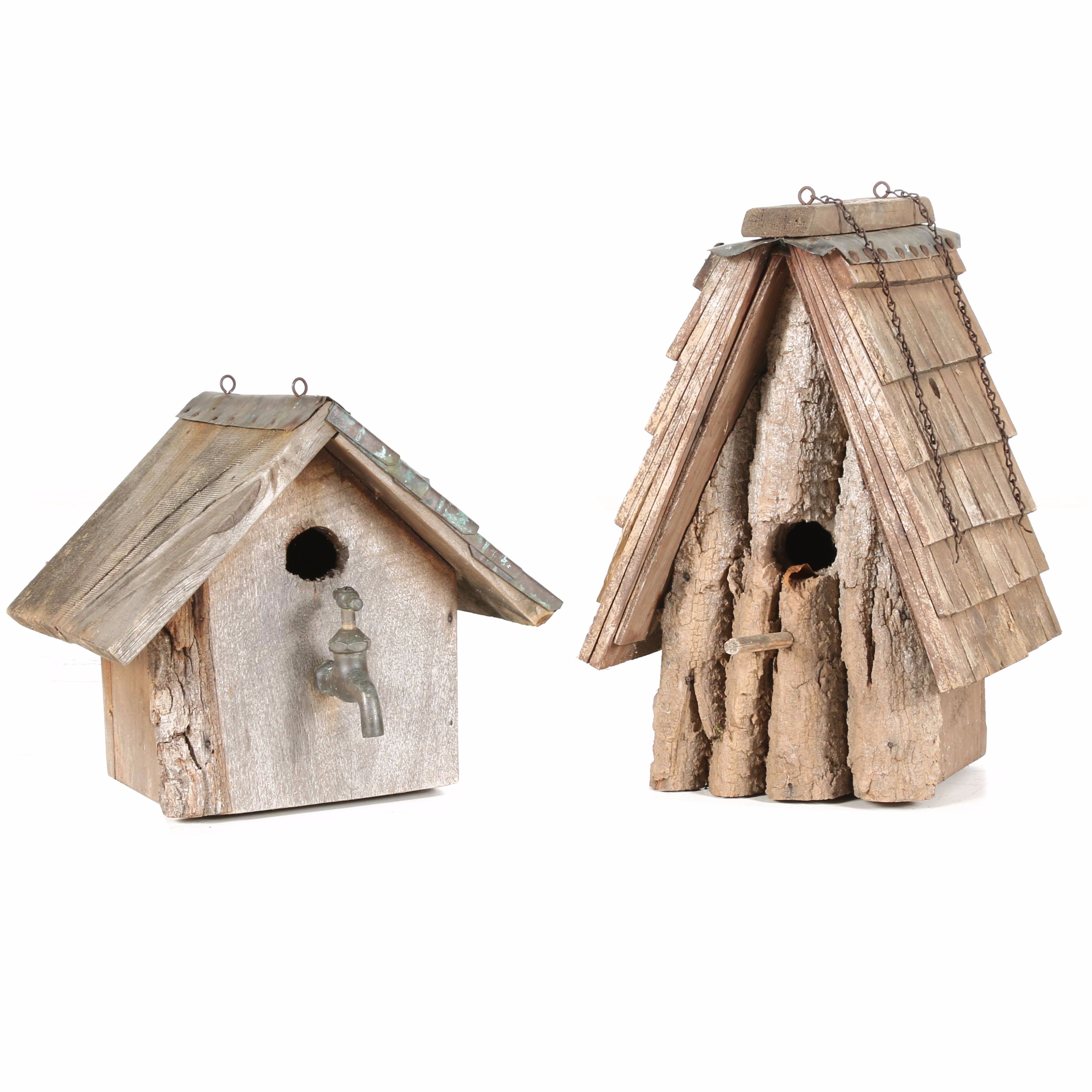 Rustic Birdhouses